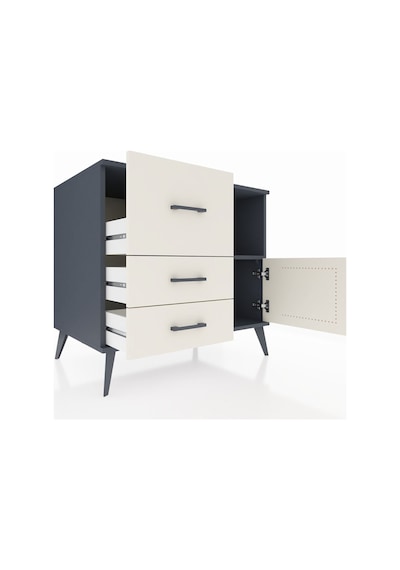 Kronos Şifonyer Tek Raflı 3 Çekmeceli Tek Kapaklı 88x59x80 Antrasit-aytaşı Aytaşı Kronos Şifonyer Tek Raflı 3 Çekmeceli Tek Kapaklı 88x59x80 Antrasit-aytaşı Aytaşı