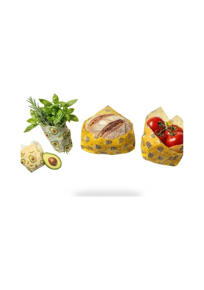 Balmumu Bezleri, Bal Mumu Sarma, Tekrar Kullanılabilir Bal Mumu Sargı Bezi, 100 X 33cm Balmumu Kağıdı, Sürdürülebilir Çevre Dostu Çok Renkli