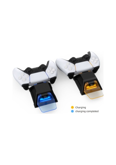 Işıklı Playstation 5 Dualsense Oyun Kolu Şarj Istasyonu