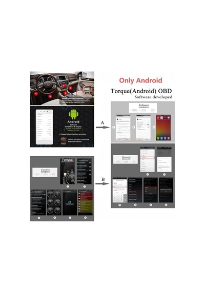 Vgate İcar Pro Bluetooth 3.0 Obd2 Kod Okuyucu Obdıı Tarayıcı Tarama Aracı Araba Arıza Kontrolü Motor Işığı Tork