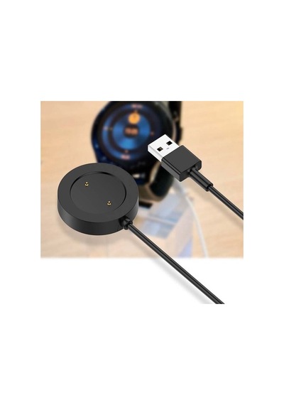 Ally Haylou Ls04 Rs3 Usb Manyetik Akıllı Saat Şarj Kablosu-Siyah