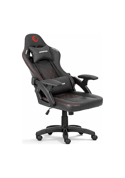 Rampage Nox Bel Ve Boyun Destekli Carbon Deri Kl-r43 Oyuncu Koltuğu Siyah-kırmızı Diğer