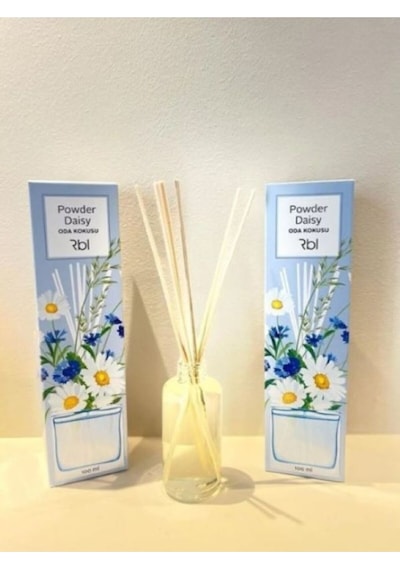 Rebul Powder Daisy Bambu Çubuklu Oda Kokusu 2 x 100 ML