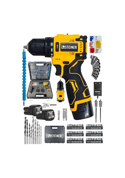 Steiner Pro Çeli K Özel Seri Darbeli 84 Parça Kömürsüz Güçlendi