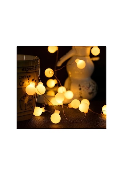 Beyaz Top Led Gün Işığı Pilli 2 Kademeli Belirtilmemiş