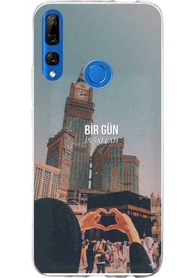 Honor 9x Uyumlu Kabe Sevdası Baskılı Silikon Kılıf Renkli