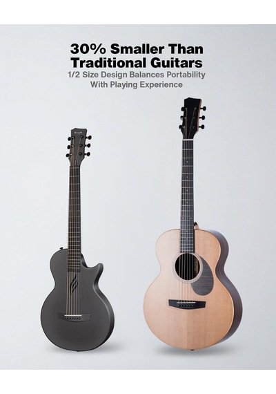 Enya Nova Go Bk Siyah Renk Akustik Gitar