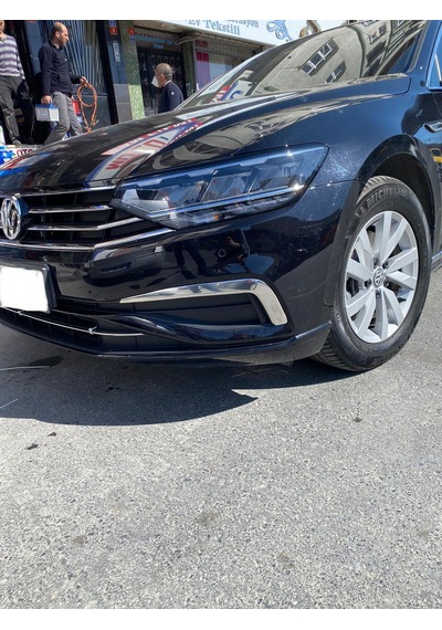 Vw Passat B8.5 2019 Sonrası Ön Sis Çerçevesi Krom P.Çelik