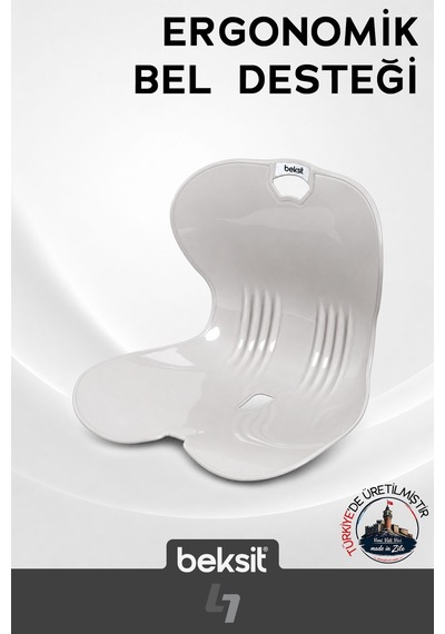 Ergonomik Bel Desteği Beyaz Beyaz Beyaz