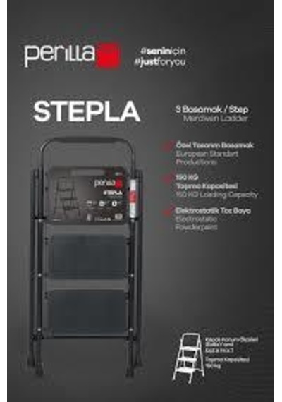 Perilla Stepla 3 Basamak Merdiven 51403