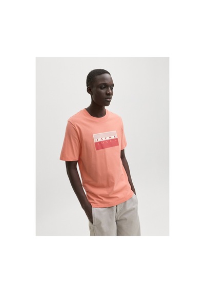 Jack & Jones Jcofusıon Dots Prınt Tişört 12289863 Beyaz