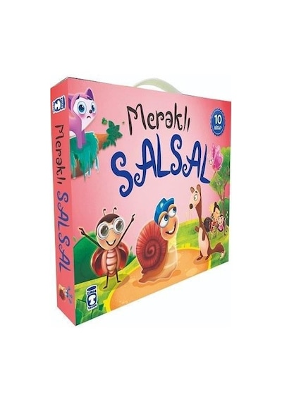 Meraklı Salsal 10 Kitap Okul Öncesi Büyük Boy Hikaye Seti - Timaş