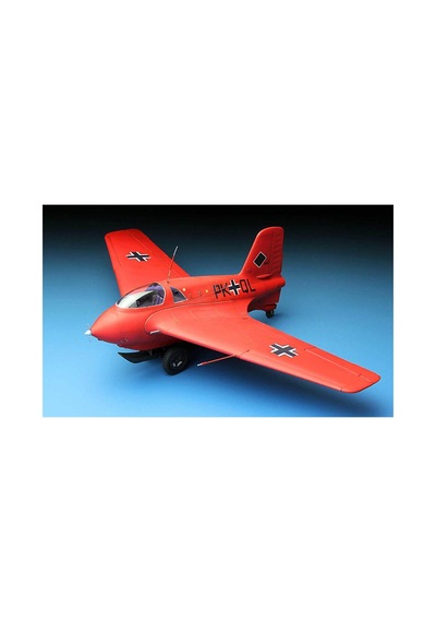 1/32 Messerschmitt Me163b Komet Savaş Uçağı Maketi, Meng Qs001