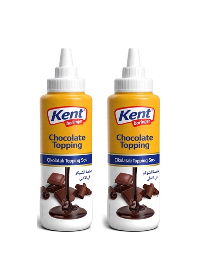 Kent Boringer Çikolatalı Topping Sos 300 Gr 2 Li