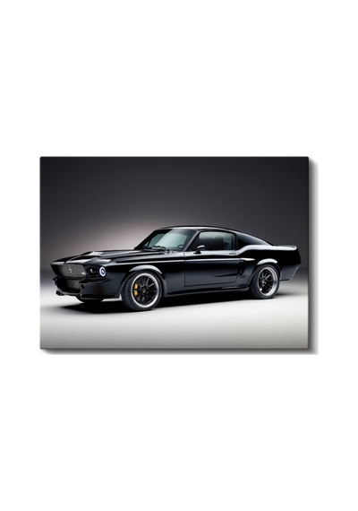 Kanvas Tablo 1967 Gt500 Klasik Amerikan Kası Ford Mustang Tablosu Ev Ofis Duvar Dekoru 1