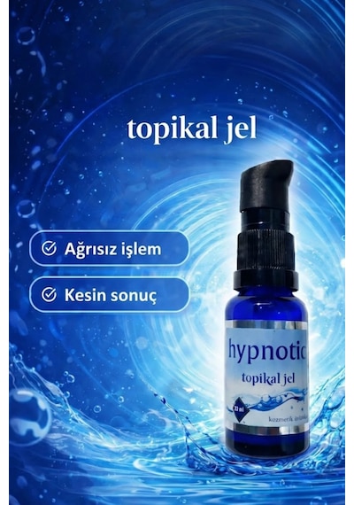 Hypnotic Acı Azaltıcı Kalıcı Makyaj Dövme Lazer Jeli 20 Ml 4 Adet Şeffaf
