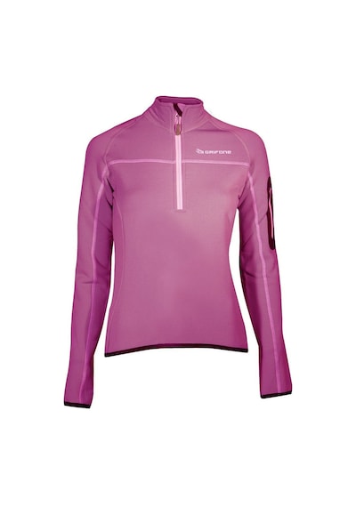 Grifone Elna Shirt Yarım Fermuarlı Polar Sweat Siyah - Yeşil