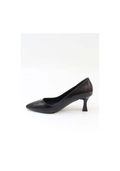 Nesilshoes Nesil Shoes Özma 7021 Siyah Topuklu Kadın Stiletto