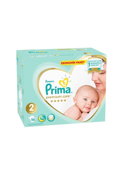 Prima Bebek Bezi Premium Care 2 Beden Ekonomik Paket 120 Adet 2'li