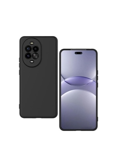 Adige Huawei Nova 14 Pro Kılıf Lansman İçi Kadife Silikon Siyah