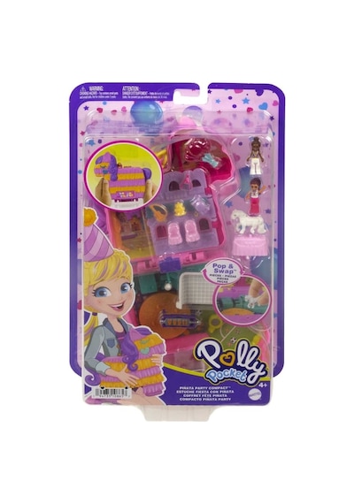 Polly Pocket Ve Maceraları Oyun Setleri Pinata Party Hkv32