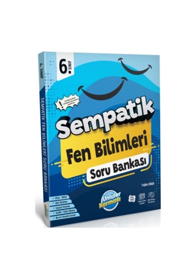 Ünlüler Karması 6. Sınıf Fen Bilimleri Sempatik Soru Bankası