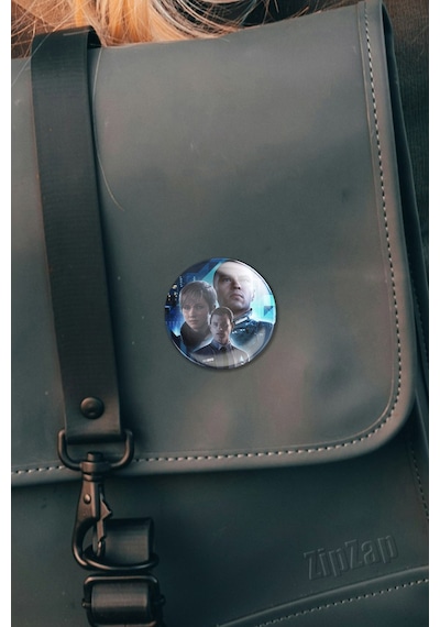 Detroit Become Human Video Oyun Çanta Süsü İğneli Buton Rozet Seti 1 Adet Tekli