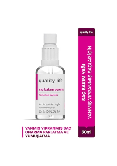 Ql Argan ve Keratin Saç Serumu 30 ML