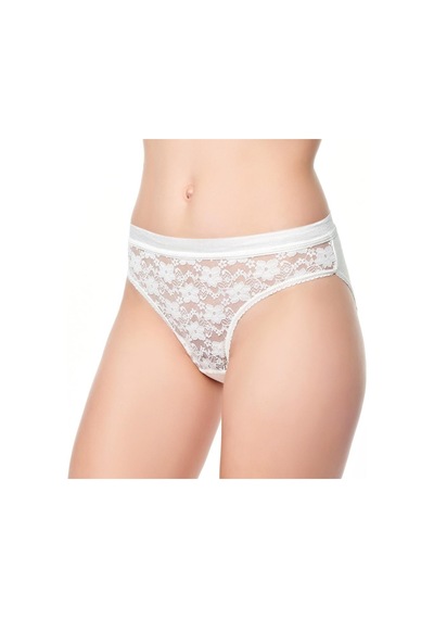 3 Lü Paket Tutku Bayan Safir Dantelli Bikini Külot M Beden