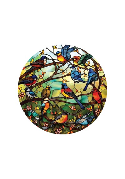 Vitray Orman Korosu 570 Parça Round Puzzle