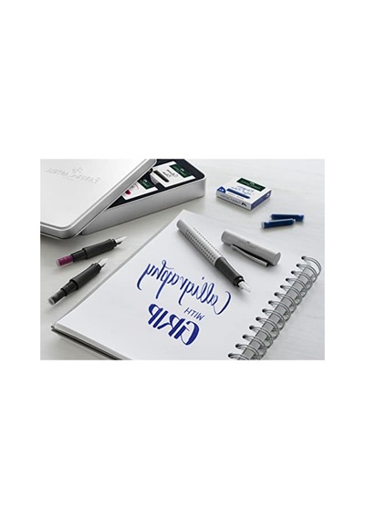 Faber-castell Dk Kartuş, Royal Mavi, 6'lı ---