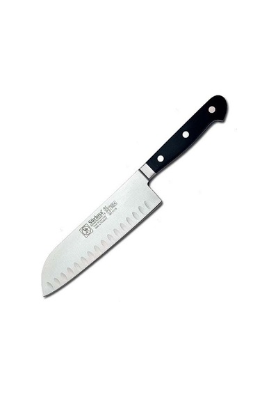 Sürbısa 61950 - Sıcak Dövme Oluklu Santoku Şef Bıçağı 18 Cm