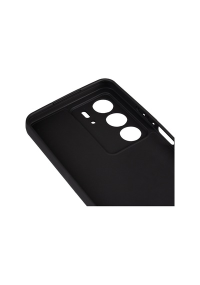 Noktaks - Realme Uyumlu Realme C75 - Kılıf Mat Soft Esnek Biye Silikon T37238 Siyah