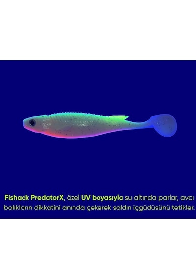 Fishack Predatorx 10 Cm 10 Gr- Uv Boyalı - Lemonback