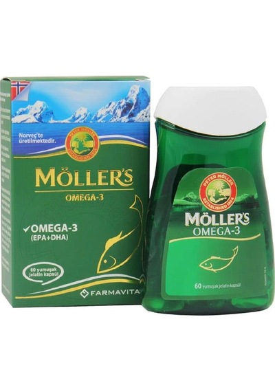 Möllers Omega-3 60 Yumuşak Kapsül