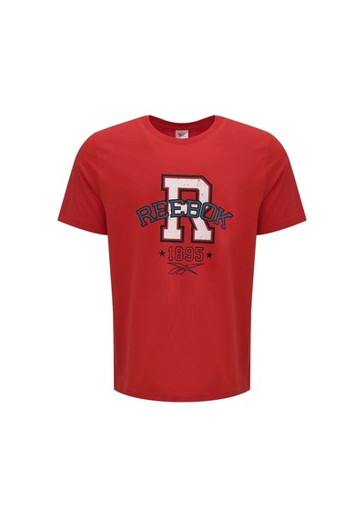 Reebok Centa Tee Lc 6164 0 Yaka Erkek Tshirt - Kirmizi Kirmizi