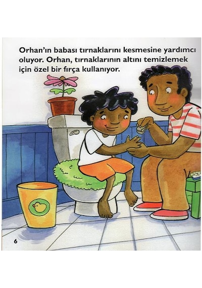 Banyo Zamanı Temiz Olmak Nasıl Sağlıklı Olunur Dizisi - Amanda Doering Tourville - Teleskop Popüler Bilim