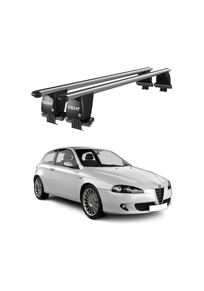 Alfa Romeo 147 2000-2010 Oluksuz Kilitli Ara Atkı Port Bagaj Tavan Barı