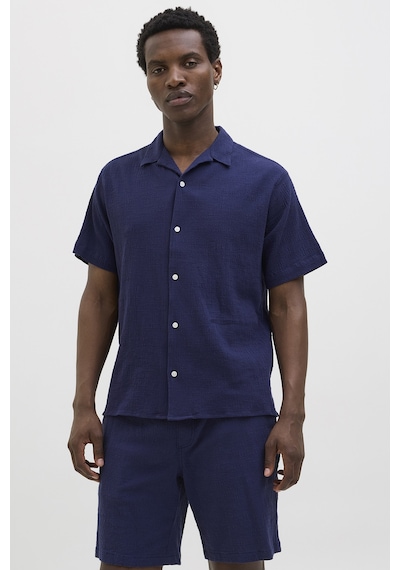 Jack & Jones Erkek Gömlek 12255781 Saks Saks