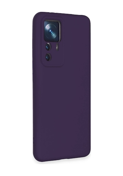 Uryport Xiaomi Mi 12t Pro Kılıf Nano İçi Kadife Silikon - Mor
