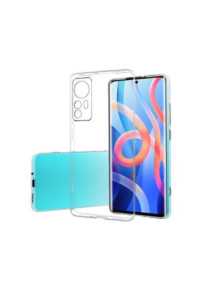 Xiaomi Mi 12 Kılıf Zore Süper Silikon Kapak Renksiz