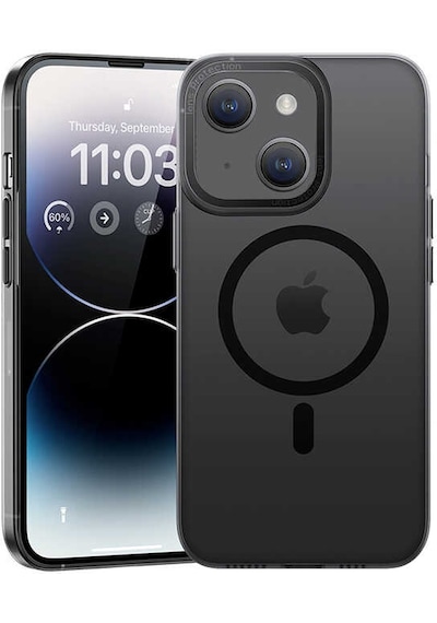 Benks Apple Uyumlu iPhone 14 Kılıf Sararmayan Wireless Şarj Destekli Benks Magnetik Haze Kapak ZORE-273700