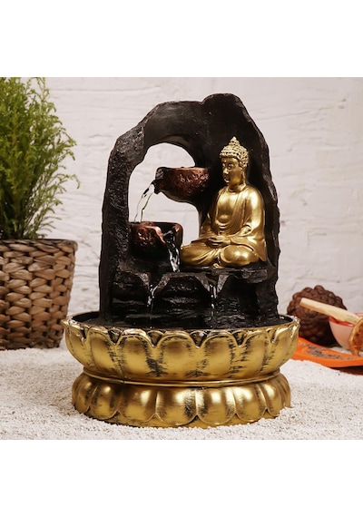 Zen Saraswati Temalı Su Şelalasi