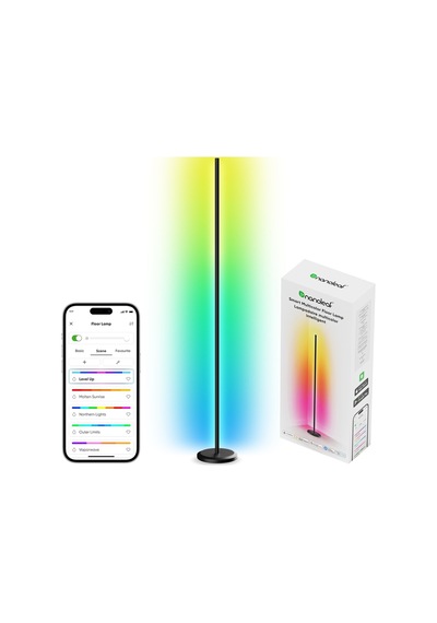 Nanoleaf Akıllı Rgbw Dikey Aydınlatma Yer Lambası Matter, App Kontrollü, Google Home, Alexa, Apple H RGB