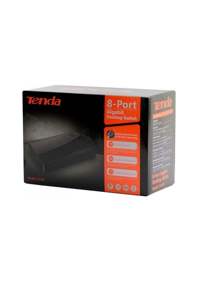 Tenda Sg108 8 Port 10 100 1000 Mbps Switch Plastik Kasa