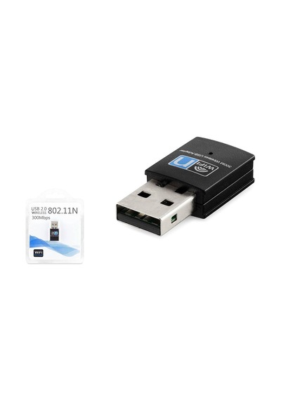 Wıfı Adaptör 300mbps Siyah Hdx2255 Evimdeyokyok