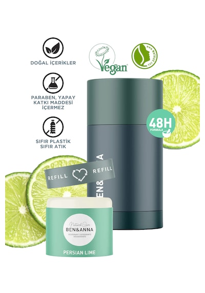 Ben & Anna Love Me Refill Kutu+ Ben & Annapersian Lime Refill Avantajlı 2li Seti