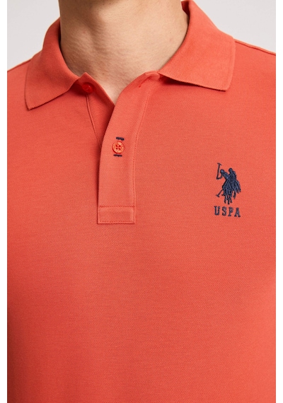 U.s. Polo Assn. Erkek Kiremit Tişört Basic 50326920-vr031
