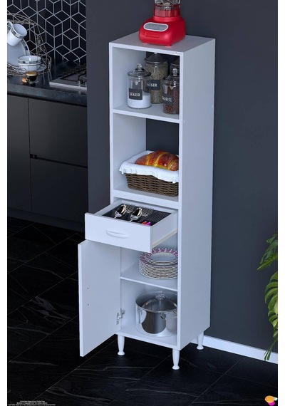 Vio 50 Cm Fırın Ve Mikrodalga Dolabı Çekmeceli Kapaklı Çok Amaçlı Mutfak Dolabı 50 Cm Vio 50 Cm Fırın Ve Mikrodalga Dolabı Çekmeceli Kapaklı Çok Amaçlı Mutfak Dolabı 50 Cm