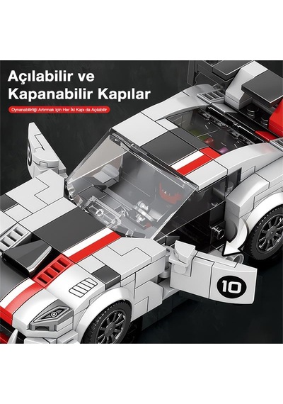 Reobrix Creator 683 Dodge Viper Spor Araba Yaratıcı Yapı Blok Seti Building Blocks - 419 Parça